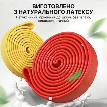 Комплект фитнес-резинок WCG PowerStrip (4 шт.) &mdash; Резиновые петли / эспандеры для тренировок и подтягиваний