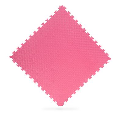 Мат-татами (Мат-пазл ласточкин хвост) WCG EVA 100х100х2 cm Розово-фиолетовый