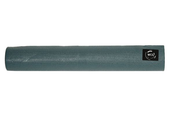 Килимок для йоги та фітнесу (йога мат) WCG M6 зелений