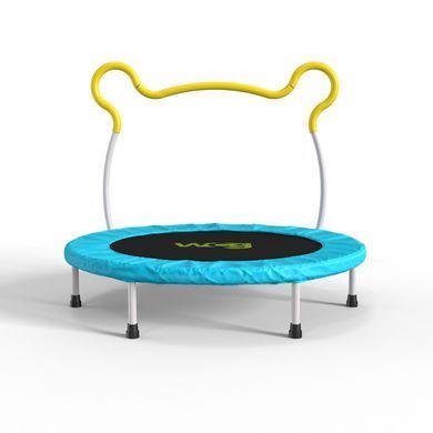 Детский Батут с ручкой WCG Koala синего цвета