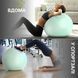 Мяч для фитнеса WCG Balance Pro 65 см Anti-Burst до 500 кг с насосом, фитбол для йоги, пилатеса и беременных, светло-зеленый