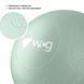 Мяч для фитнеса WCG Balance Pro 65 см Anti-Burst до 500 кг с насосом, фитбол для йоги, пилатеса и беременных, светло-зеленый