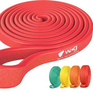 Фитнес-резинка WCG PowerStrip Level 4 (31 - 54 кг) &mdash; Резиновая петля / эспандер для тренировок и подтягиваний