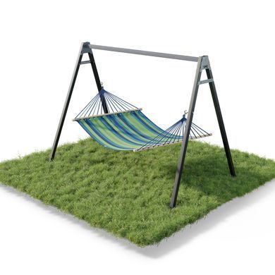Каркас для дитячої гойдалки WCG 2 Elite Play Frame Двомісна + Гойдалка гніздо прямокутна + пластикова гойдалка