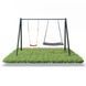 Каркас для дитячої гойдалки WCG 2 Elite Play Frame Двомісна + Гойдалка гніздо прямокутна + пластикова гойдалка