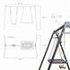 Каркас для детских качелей WCG 2 Elite Play Frame + Качели гнездо Elips + пластиковые качели