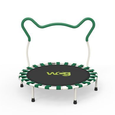 Дитячий Батут з ручкою WCG Koala у насиченому зеленому кольорі