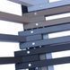 Стійка для гамака + Гамак з планкою двомісний WISH сірий XXL 200х150 WCG