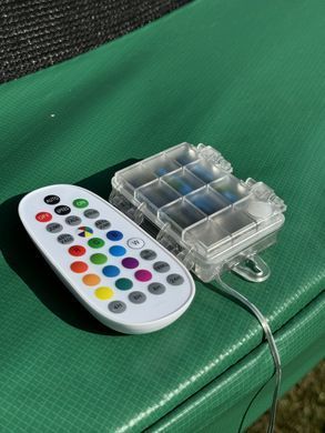 Батут WCG 305 см із внутрішньою захисною сіткою та LED підсвіткою 10FT