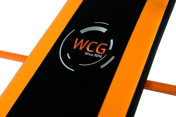 Лавка для жиму WCG 0055 + Штанга 60 кг + Гантелі